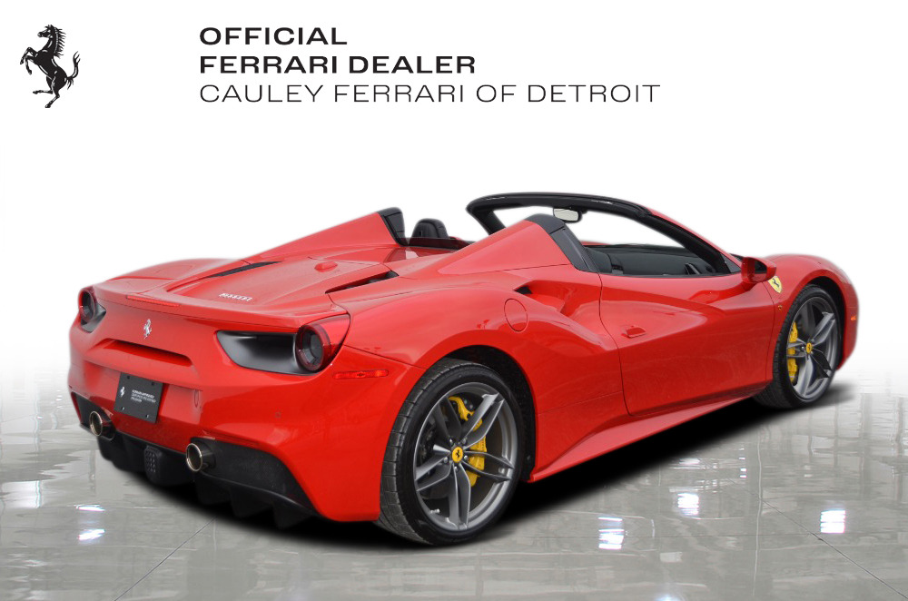 Used 2018 Ferrari 488 Spider Used 2018 Ferrari 488 Spider for sale Sold at Cauley Ferrari in West Bloomfield MI 6