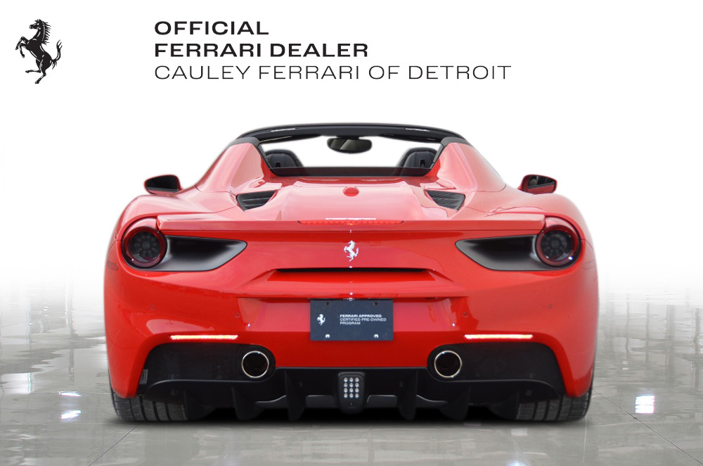 Used 2018 Ferrari 488 Spider Used 2018 Ferrari 488 Spider for sale Sold at Cauley Ferrari in West Bloomfield MI 7