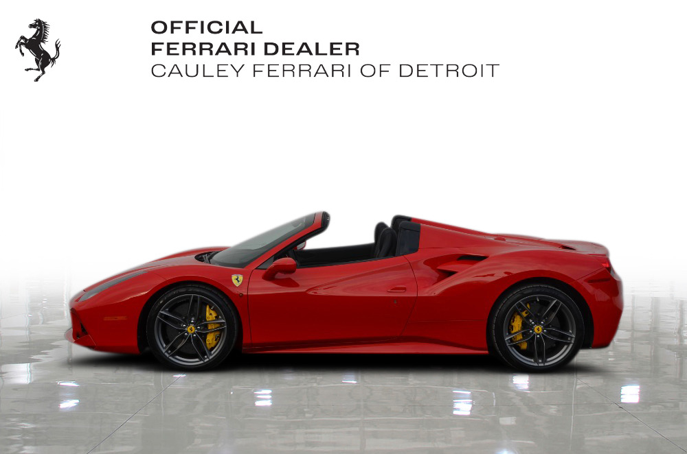 Used 2018 Ferrari 488 Spider Used 2018 Ferrari 488 Spider for sale Sold at Cauley Ferrari in West Bloomfield MI 9