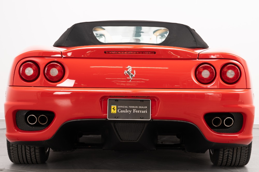 Used 2002 Ferrari 360 Spider Used 2002 Ferrari 360 Spider for sale Sold at Cauley Ferrari in West Bloomfield MI 15