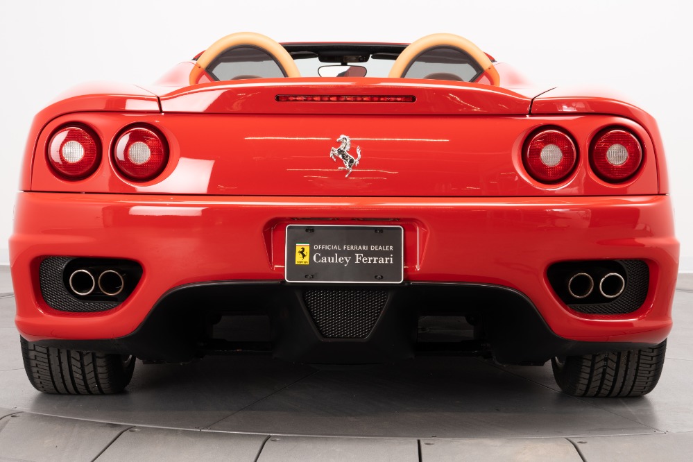 Used 2002 Ferrari 360 Spider Used 2002 Ferrari 360 Spider for sale Sold at Cauley Ferrari in West Bloomfield MI 7