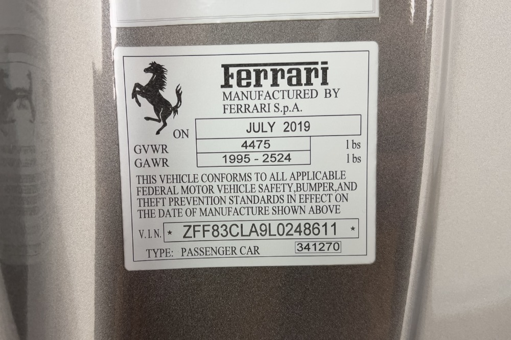 Used 2020 Ferrari 812 Superfast Used 2020 Ferrari 812 Superfast for sale Sold at Cauley Ferrari in West Bloomfield MI 92