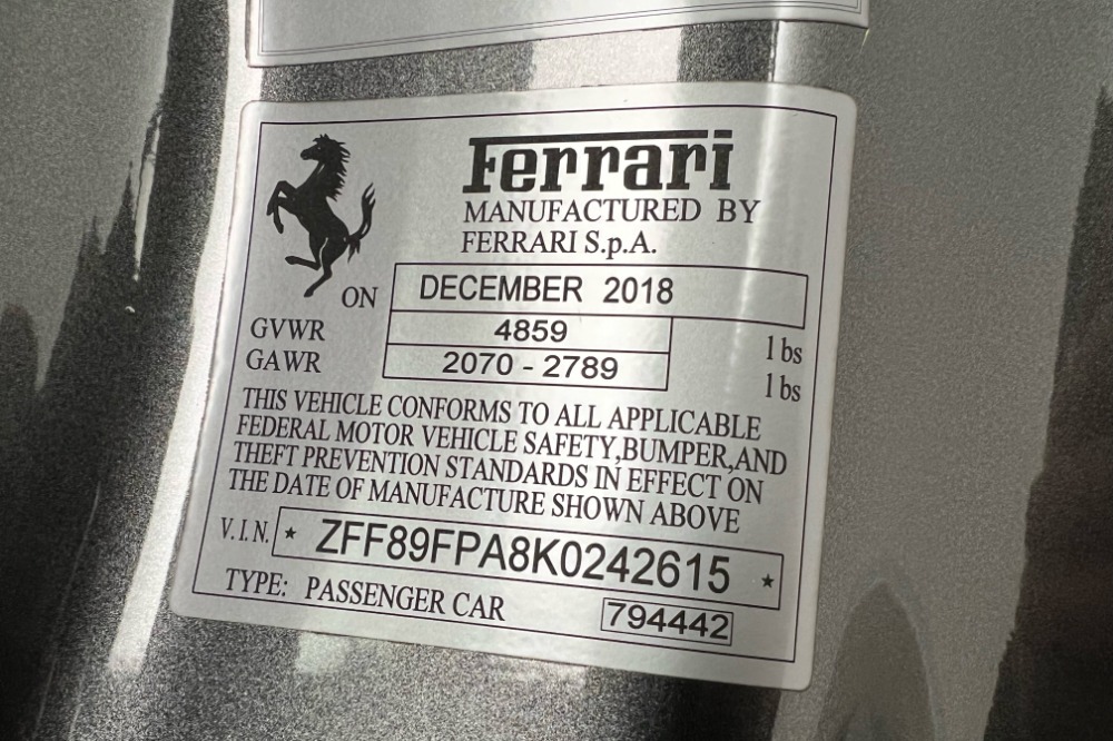Used 2019 Ferrari Portofino Used 2019 Ferrari Portofino for sale Sold at Cauley Ferrari in West Bloomfield MI 80