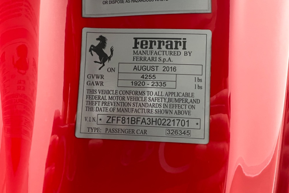 Used 2017 Ferrari F12tdf Used 2017 Ferrari F12tdf for sale Sold at Cauley Ferrari in West Bloomfield MI 98