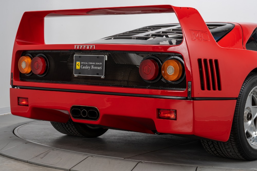 Used 1990 Ferrari F40 Used 1990 Ferrari F40 for sale Sold at Cauley Ferrari in West Bloomfield MI 60