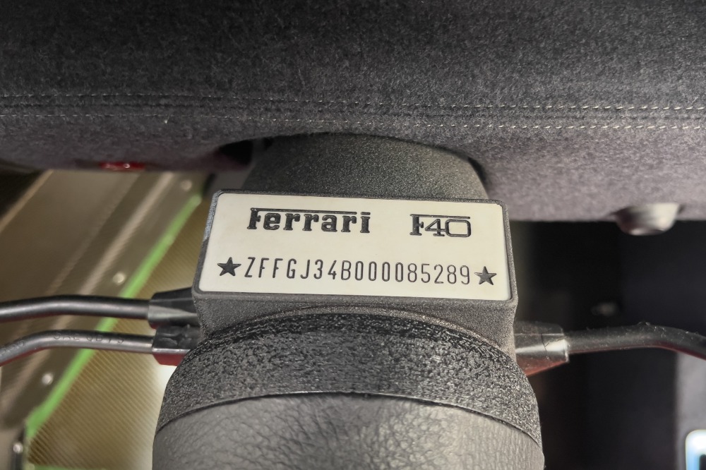 Used 1990 Ferrari F40 Used 1990 Ferrari F40 for sale Sold at Cauley Ferrari in West Bloomfield MI 87