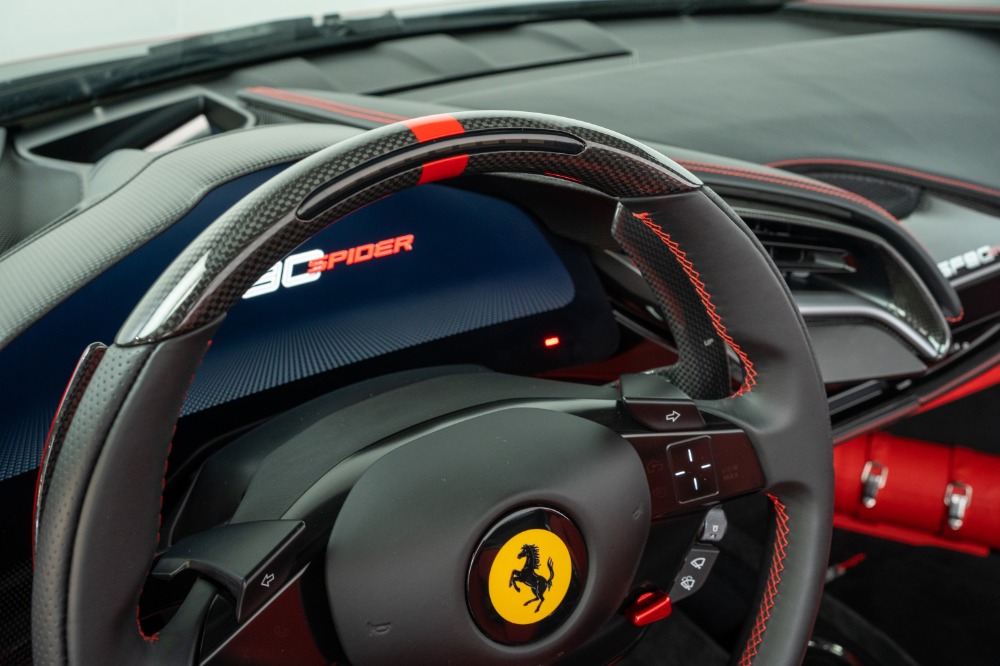Used 2022 Ferrari SF90 Spider Used 2022 Ferrari SF90 Spider for sale Sold at Cauley Ferrari in West Bloomfield MI 37