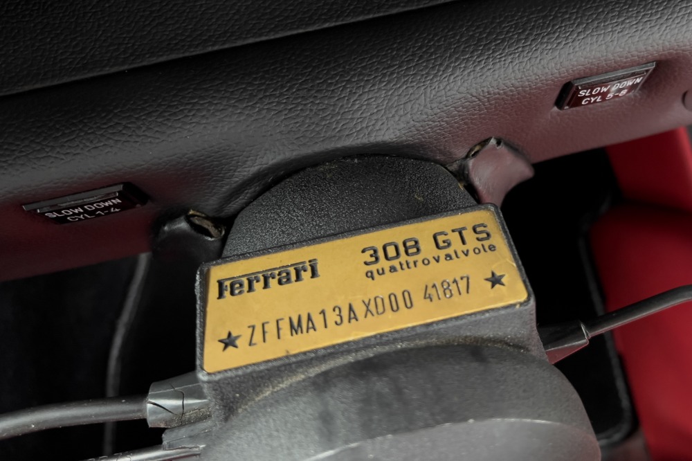 Used 1984 Ferrari 308 GTS Quattrovalvole Used 1984 Ferrari 308 GTS Quattrovalvole for sale $124,900 at Cauley Ferrari in West Bloomfield MI 97