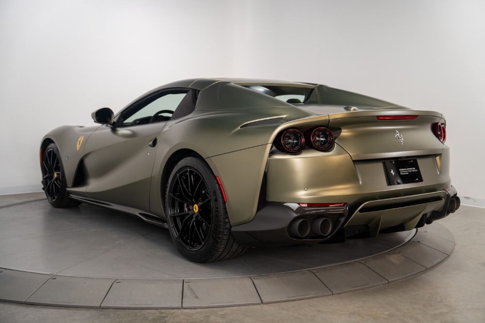 Used 2022 Ferrari 812 GTS Used 2022 Ferrari 812 GTS for sale Sold at Cauley Ferrari in West Bloomfield MI 91