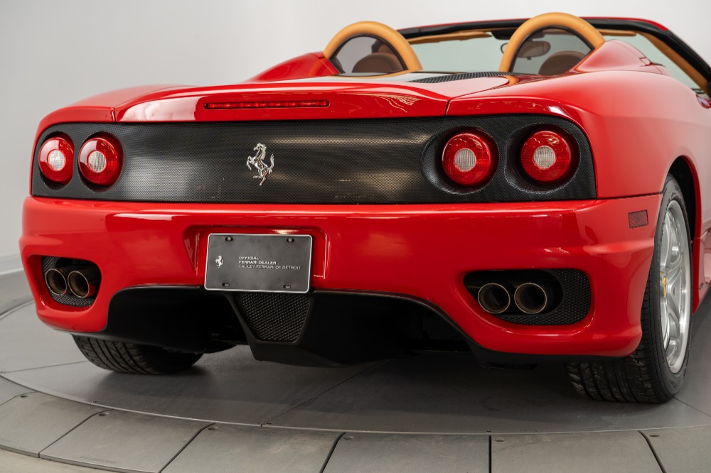 Used 2004 Ferrari 360 Spider Used 2004 Ferrari 360 Spider for sale Sold at Cauley Ferrari in West Bloomfield MI 77