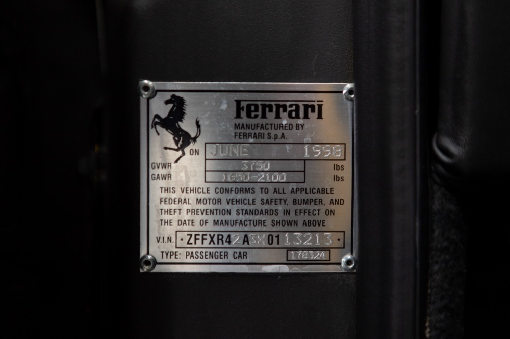Used 1999 Ferrari F355 GTS F1 Used 1999 Ferrari F355 GTS F1 for sale Sold at Cauley Ferrari in West Bloomfield MI 34