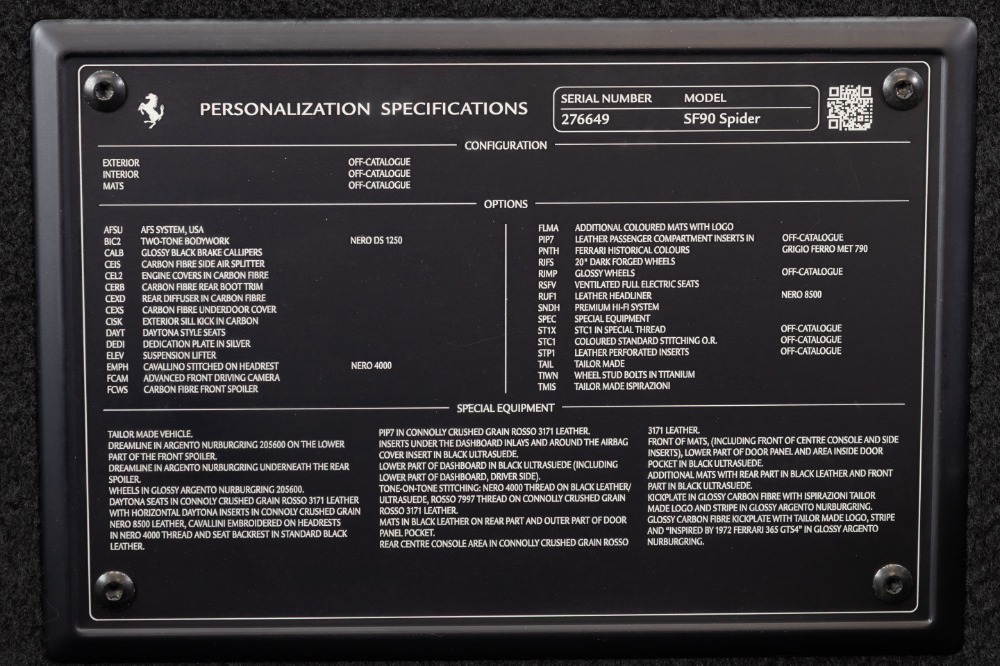 Used 2022 Ferrari SF90 Spider Used 2022 Ferrari SF90 Spider for sale $649,900 at Cauley Ferrari in West Bloomfield MI 101
