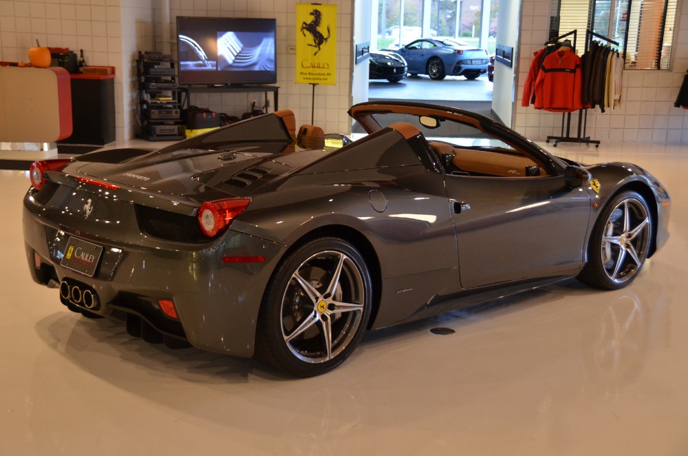 Used 2013 Ferrari 458 Spider Used 2013 Ferrari 458 Spider for sale Sold at Cauley Ferrari in West Bloomfield MI 7