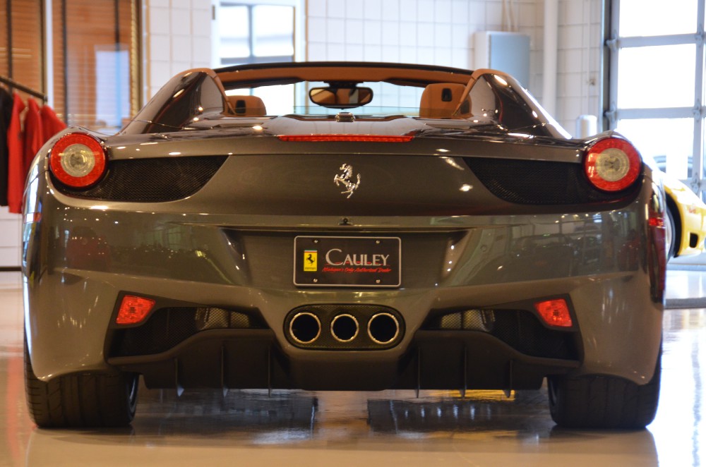 Used 2013 Ferrari 458 Spider Used 2013 Ferrari 458 Spider for sale Sold at Cauley Ferrari in West Bloomfield MI 8