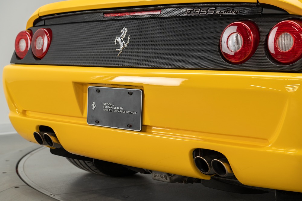 Used 1995 Ferrari F355 Spider Spider Used 1995 Ferrari F355 Spider Spider for sale Sold at Cauley Ferrari in West Bloomfield MI 71