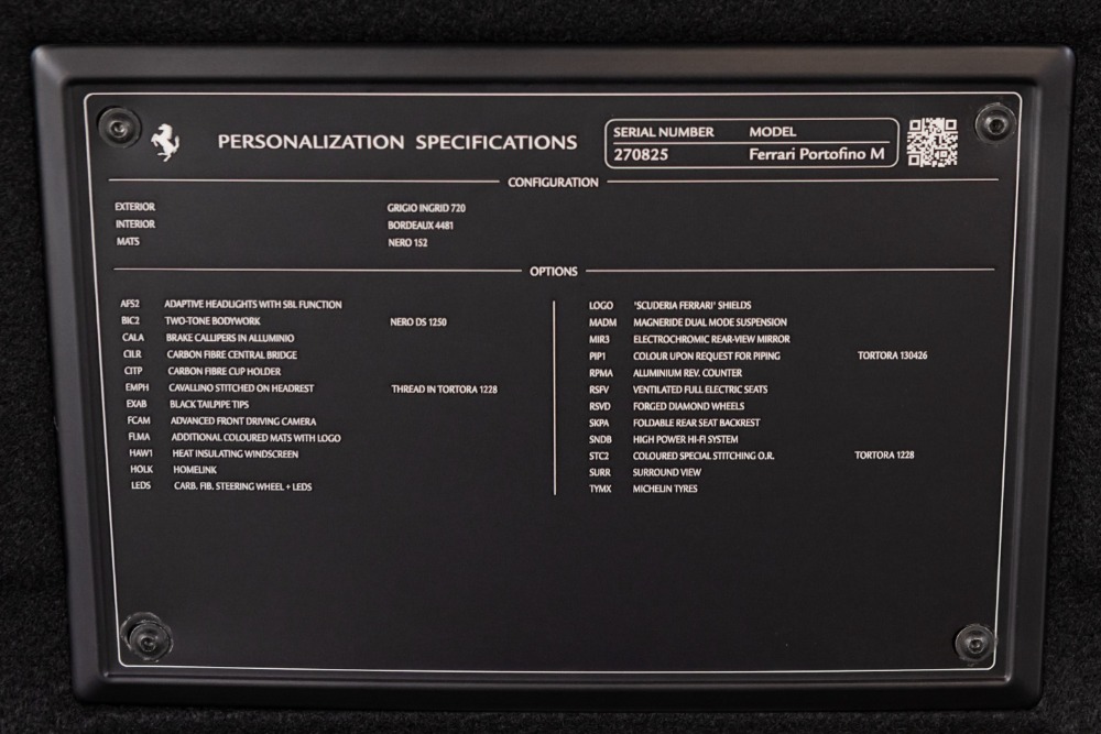 Used 2022 Ferrari Portofino M Used 2022 Ferrari Portofino M for sale $279,900 at Cauley Ferrari in West Bloomfield MI 107