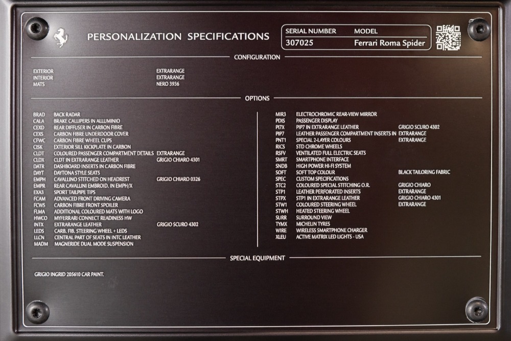 Used 2024 Ferrari Roma Spider Used 2024 Ferrari Roma Spider for sale Sold at Cauley Ferrari in West Bloomfield MI 102