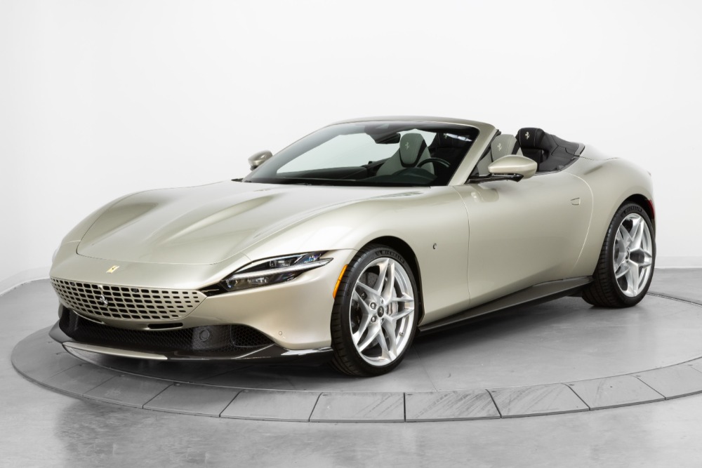 Used 2024 Ferrari Roma Spider Used 2024 Ferrari Roma Spider for sale Sold at Cauley Ferrari in West Bloomfield MI 3