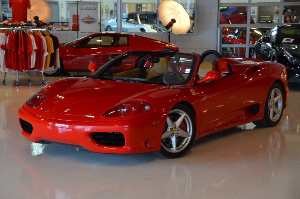 Used 2004 Ferrari 360 Spider F1