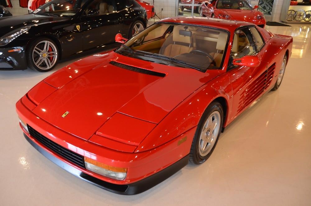 Used 1988 Ferrari Testarossa Used 1988 Ferrari Testarossa for sale Sold at Cauley Ferrari in West Bloomfield MI 10