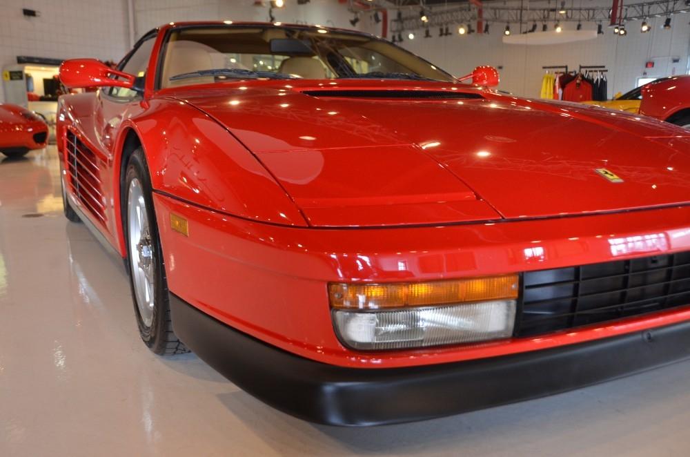 Used 1988 Ferrari Testarossa Used 1988 Ferrari Testarossa for sale Sold at Cauley Ferrari in West Bloomfield MI 11