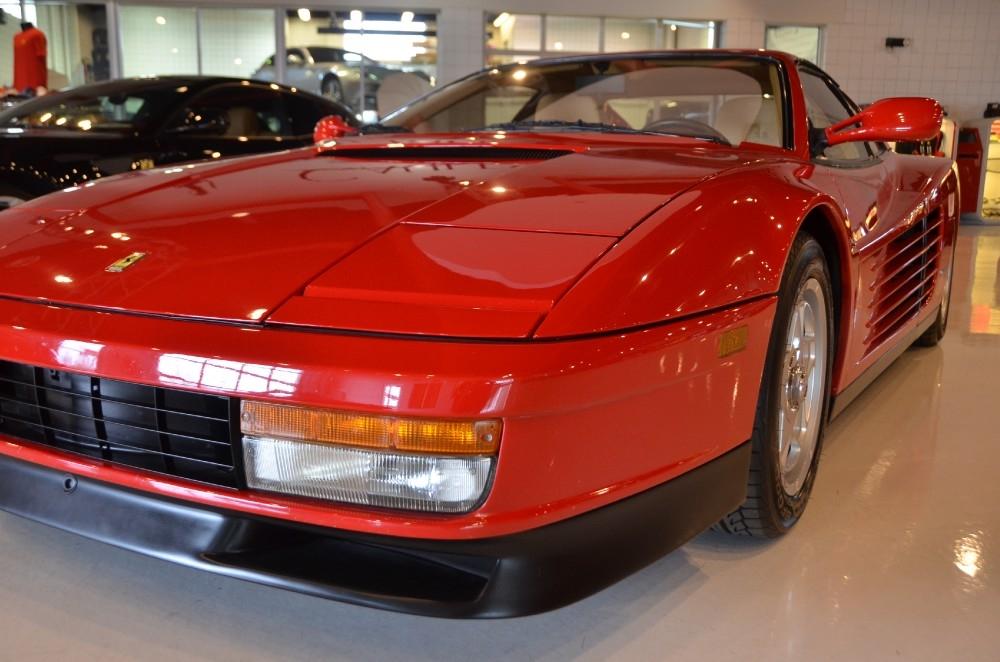 Used 1988 Ferrari Testarossa Used 1988 Ferrari Testarossa for sale Sold at Cauley Ferrari in West Bloomfield MI 12