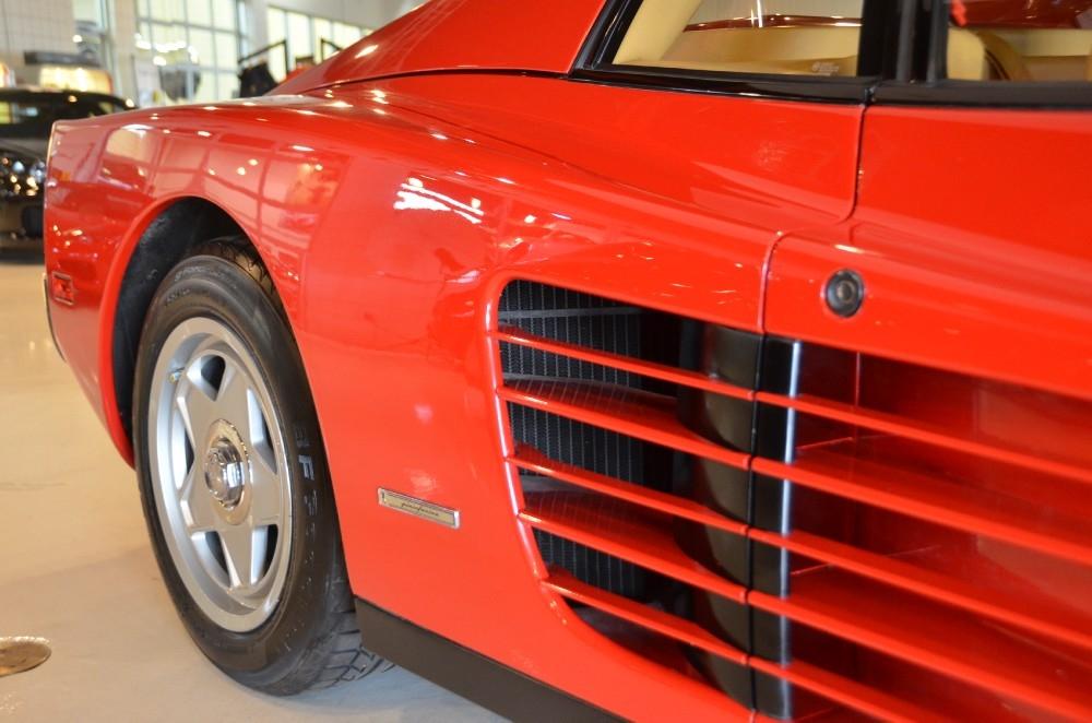 Used 1988 Ferrari Testarossa Used 1988 Ferrari Testarossa for sale Sold at Cauley Ferrari in West Bloomfield MI 14