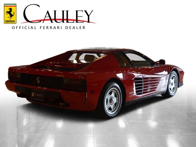 Used 1988 Ferrari Testarossa Used 1988 Ferrari Testarossa for sale Sold at Cauley Ferrari in West Bloomfield MI 6