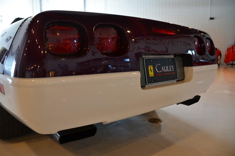 Used 1995 Chevrolet Corvette Pace Car Used 1995 Chevrolet Corvette Pace Car for sale Sold at Cauley Ferrari in West Bloomfield MI 21