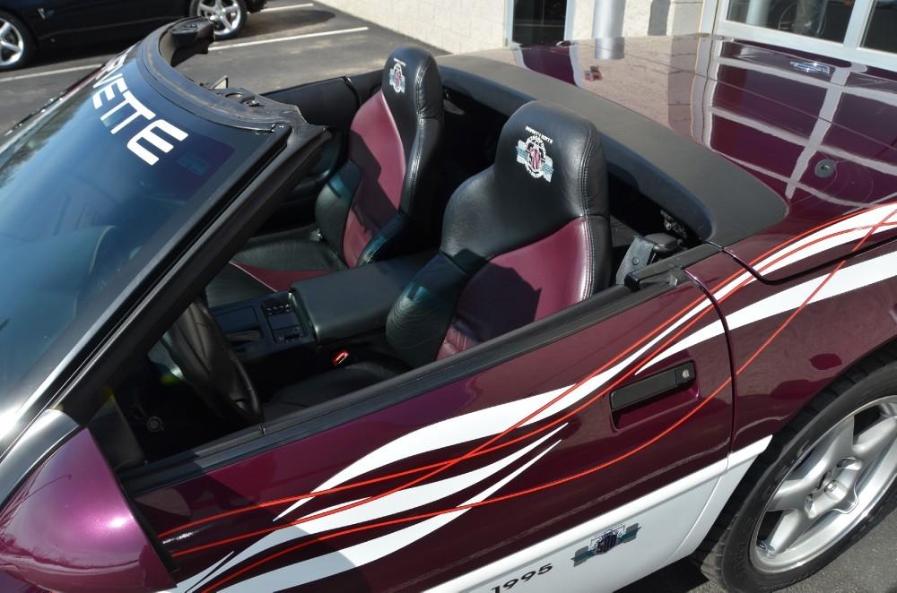 Used 1995 Chevrolet Corvette Pace Car Used 1995 Chevrolet Corvette Pace Car for sale Sold at Cauley Ferrari in West Bloomfield MI 47