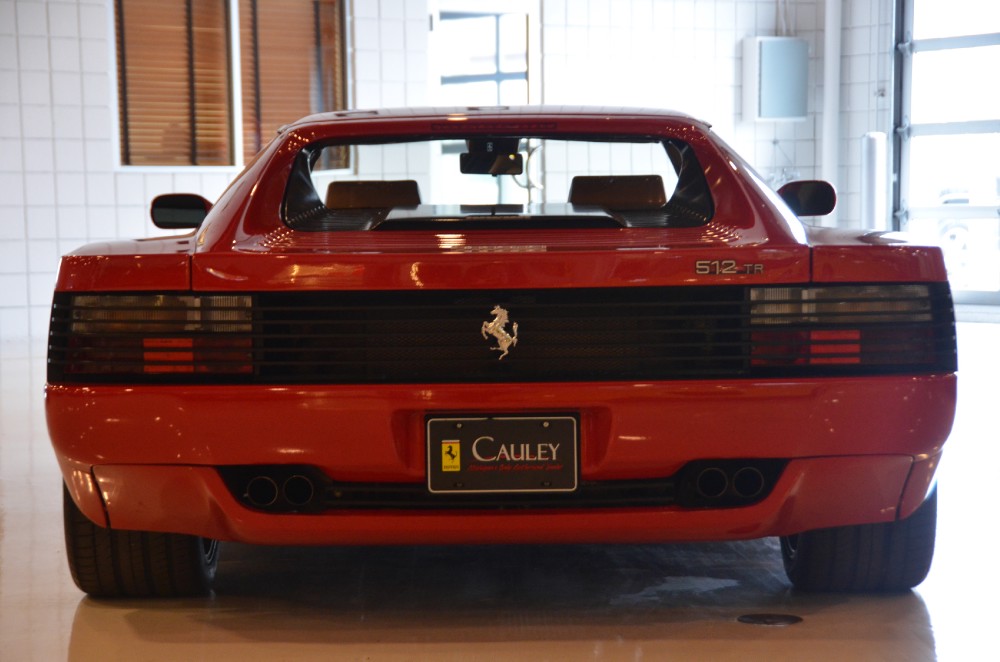 Used 1992 Ferrari 512 TR Used 1992 Ferrari 512 TR for sale Sold at Cauley Ferrari in West Bloomfield MI 7