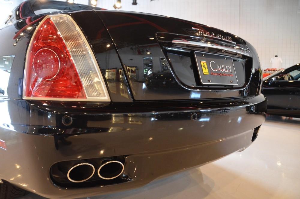 Used 2007 Maserati Quattroporte Sport GT Used 2007 Maserati Quattroporte Sport GT for sale Sold at Cauley Ferrari in West Bloomfield MI 13