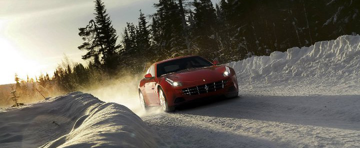 Ferrari FF Winter Driving Experience