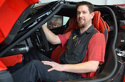 Tim Skardoutos – Certified Master Ferrari Technician